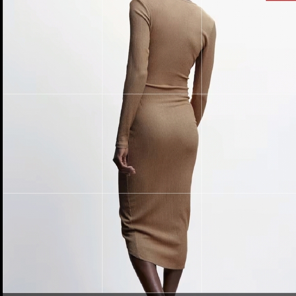 MANGO Bow wrap dress - Picture 2 of 2